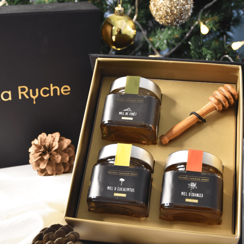 Coffret Trio Miel